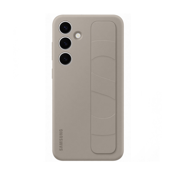 Galaxy S24+ Staande Grip Hoesje Taupe