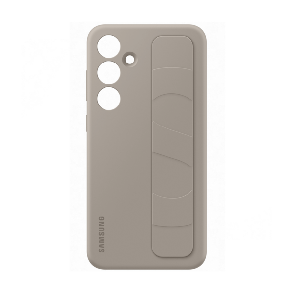 Galaxy S24+ Staande Grip Hoesje Taupe - Afbeelding 4