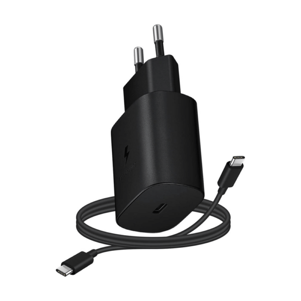 Samsung Snelle USB-C 15W Lader Zwart - Afbeelding 3