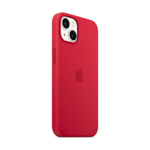 Apple iPhone 13 Siliconen Hoesje met MagSafe ROOD - Afbeelding 2